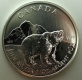 Kanada Wildlife Series Grizzly Bear 1 Oz Silber 2011