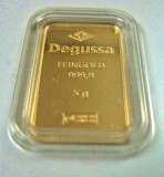 5 Gramm Goldbarren Degussa***